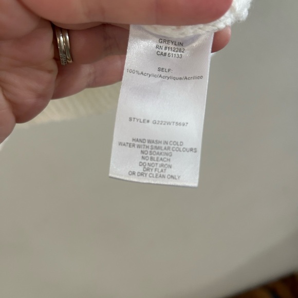 Greylin Hand Crochet Vest - Picture 6 of 6